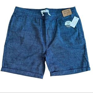 Urban Man Cotton Shorts Drawstring Waist Size Large NWT